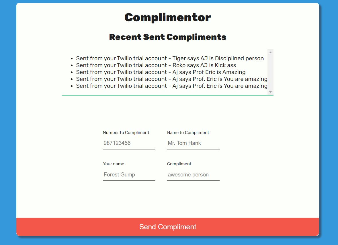 Complimentor